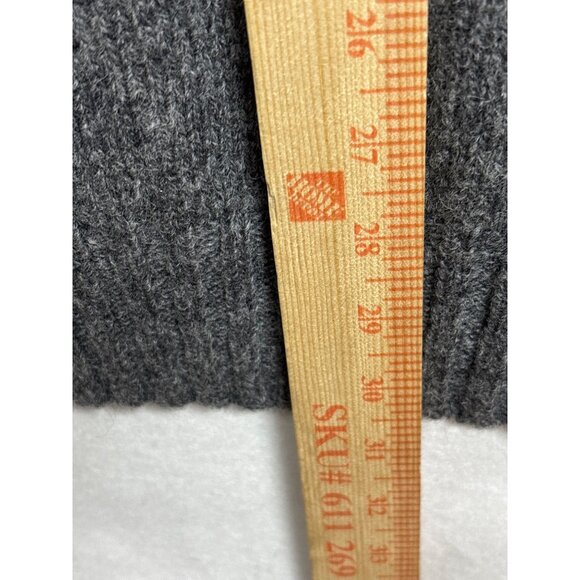 Bills Khakis New England Shetland Wool Sweater XL Gray Crewneck - Picture 4 of 10